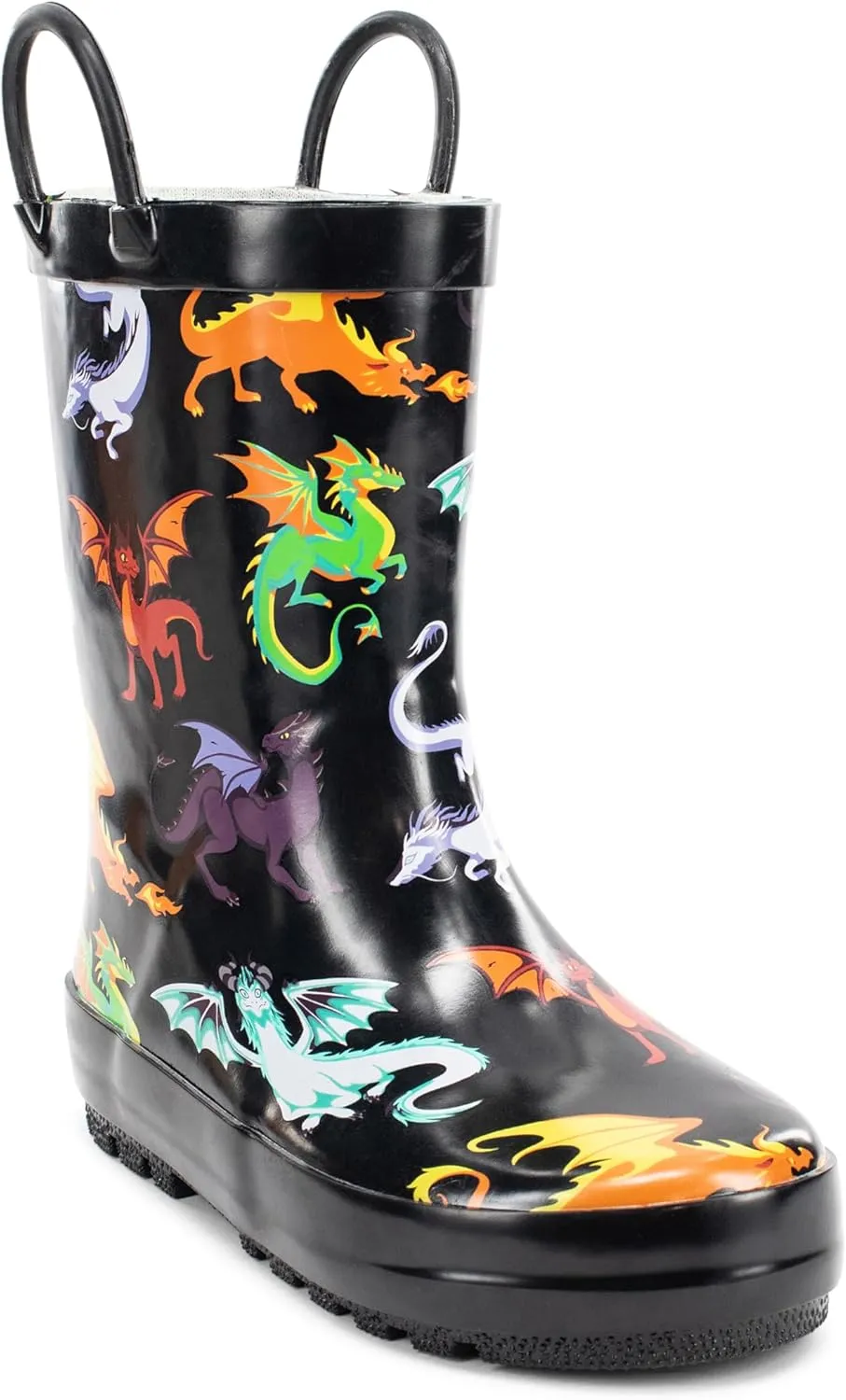 Western Chief Rain Boots with Pull on Handles for Toddlers and Kids - Premium Waterproof Boots for Boys and Girls