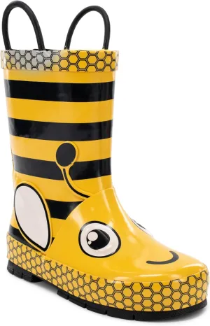 Western Chief Rain Boots with Pull on Handles for Toddlers and Kids - Premium Waterproof Boots for Boys and Girls