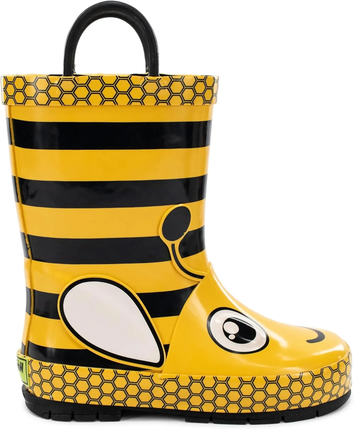 Western Chief Rain Boots with Pull on Handles for Toddlers and Kids - Premium Waterproof Boots for Boys and Girls