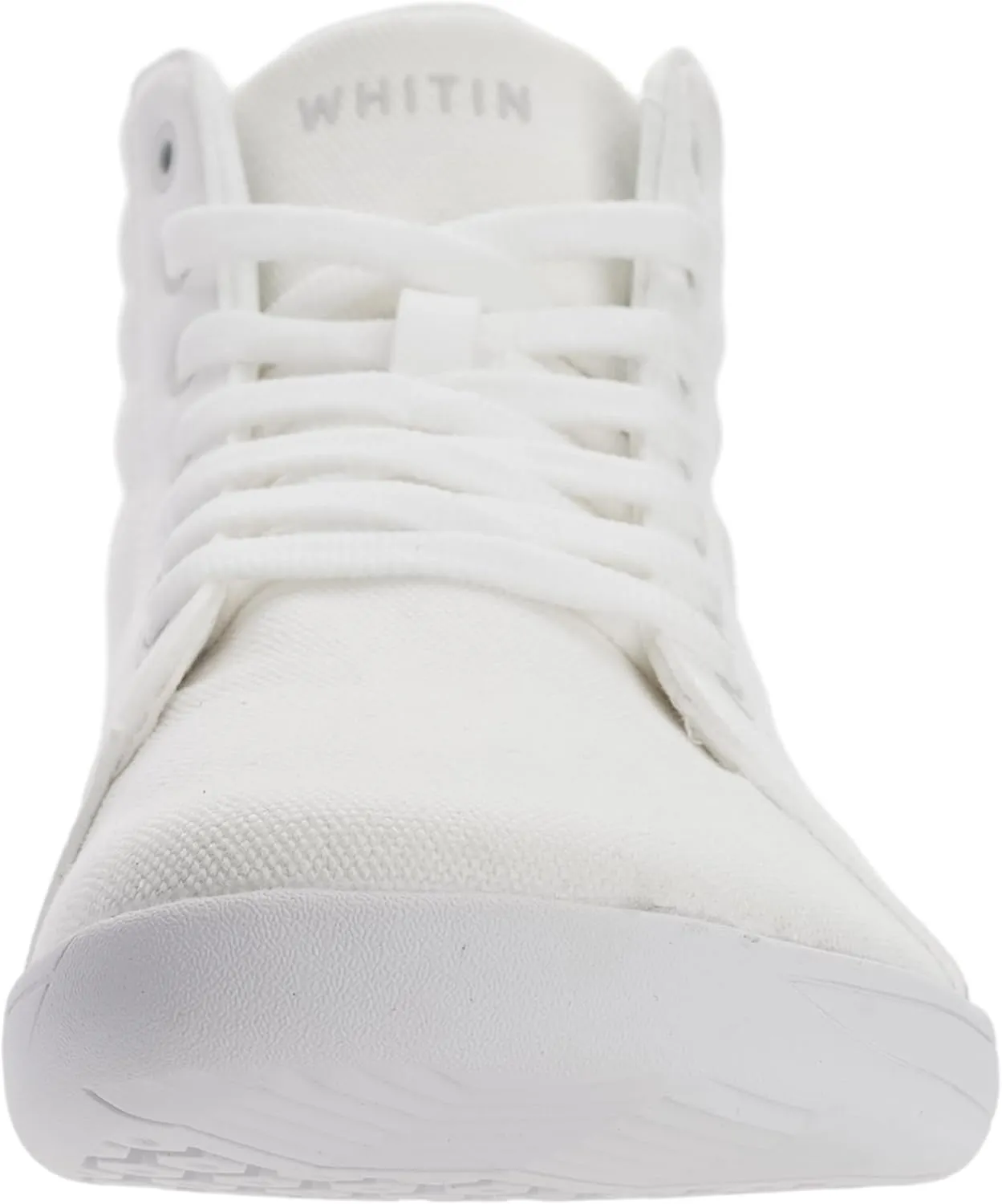 WHITIN Men's Wide Hi-top Minimalist Barefoot Sneakers | Zero Drop Sole | Cushioned Ankle Support