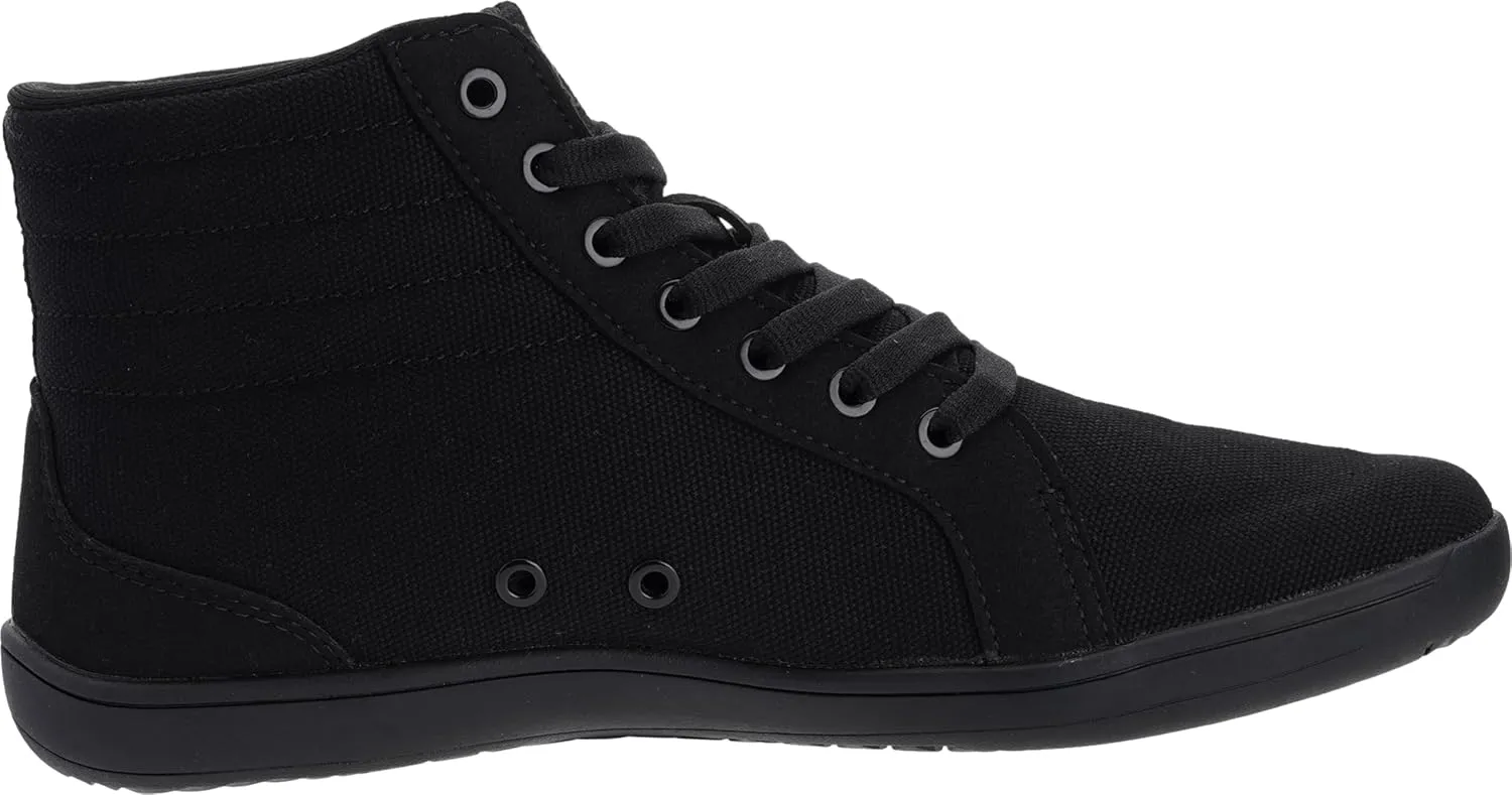 WHITIN Men's Wide Hi-top Minimalist Barefoot Sneakers | Zero Drop Sole | Cushioned Ankle Support