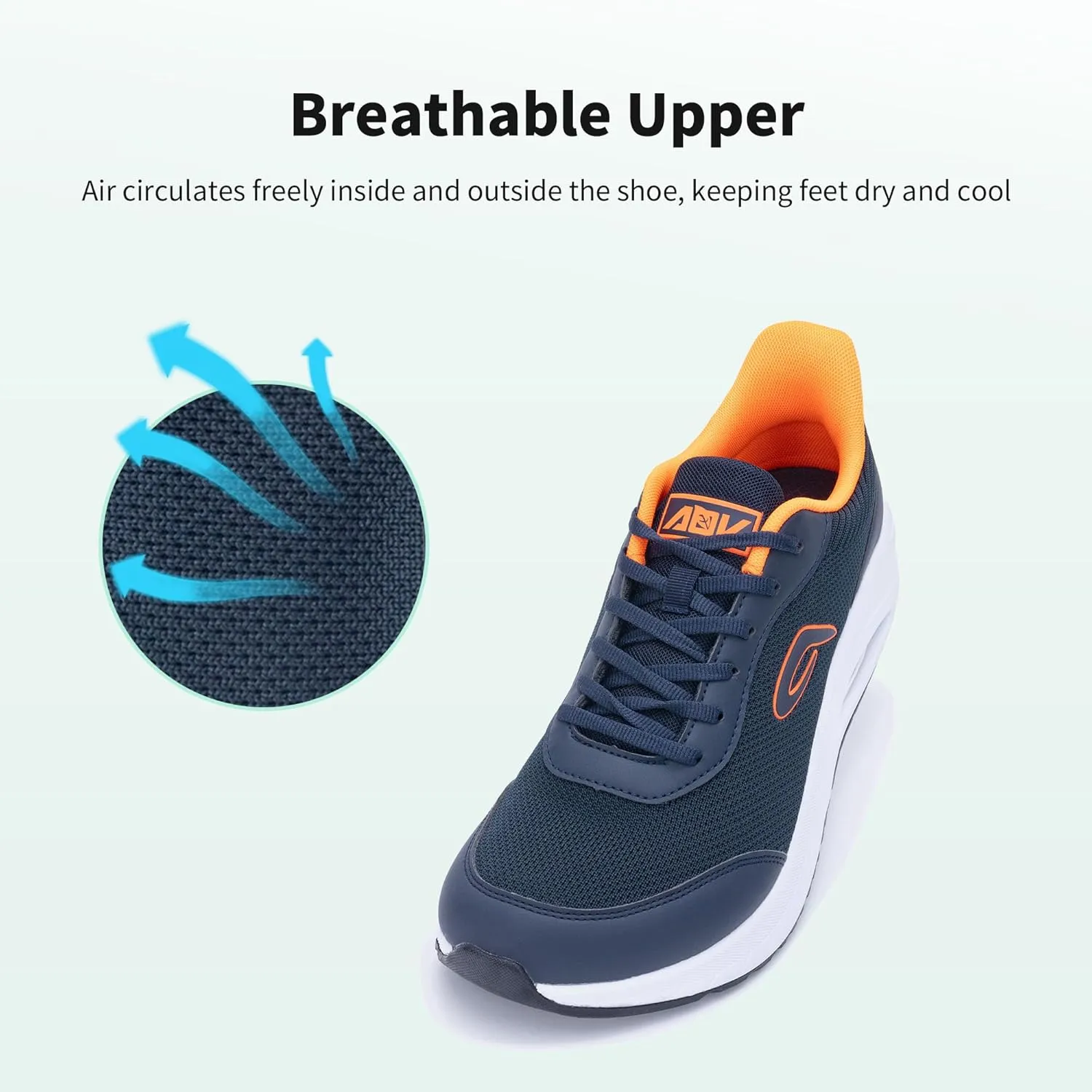Wide Toe Box Shoes for Men Arch Support Walking Shoes Plantar Fasciitis Orthotic Tennis Sneakers