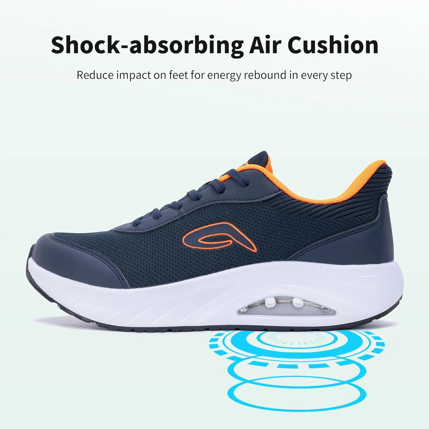 Wide Toe Box Shoes for Men Arch Support Walking Shoes Plantar Fasciitis Orthotic Tennis Sneakers