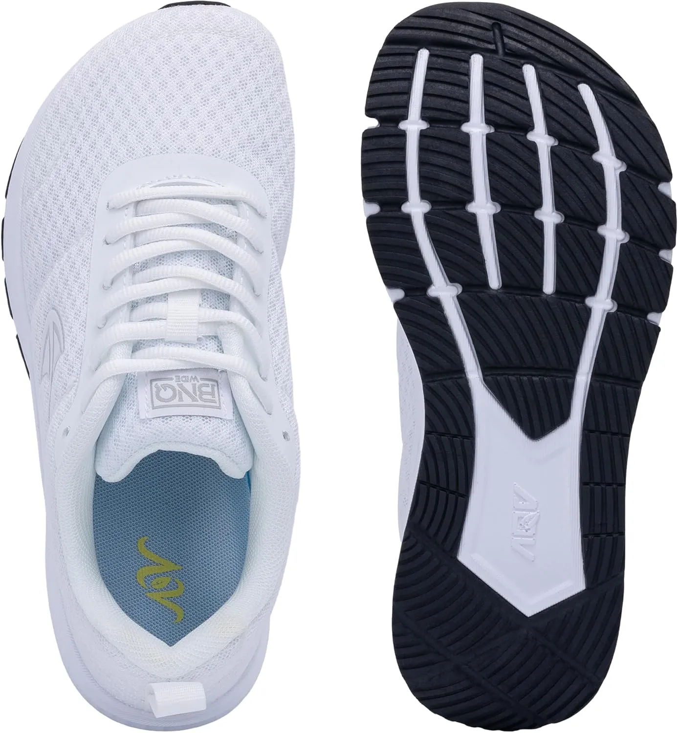 Wide Toe Box Shoes Women Walking Shoes with Arch Support Comfortable Wide Width Tennis Sneakers for Plantar Fasciitis Relief US 6-11