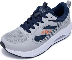 Wide Toe Box Shoes Women with Arch Support Orthotic Plantar Fasciitis Walking Shoes Air Tennis Sneakers