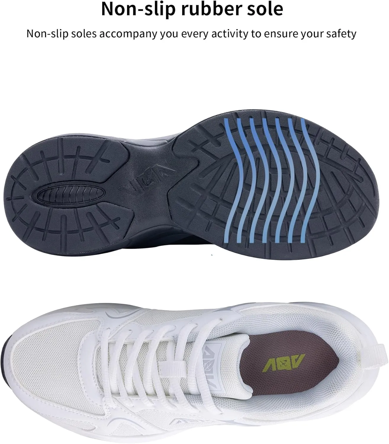 Women Arch Support Walking Shoes Orthotic Sneakers for Plantar Fasciitis Air Tennis Running Shoes