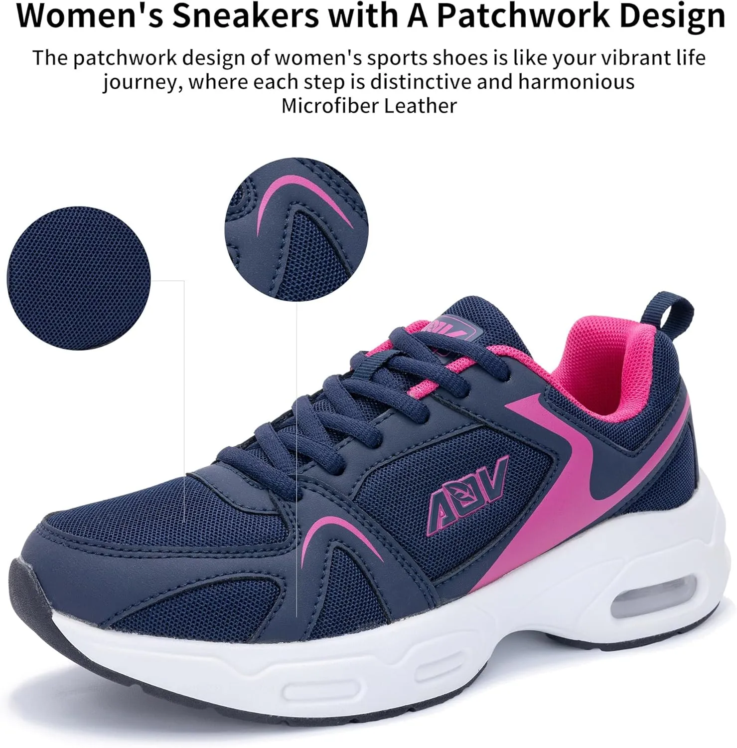 Women Arch Support Walking Shoes Orthotic Sneakers for Plantar Fasciitis Air Tennis Running Shoes