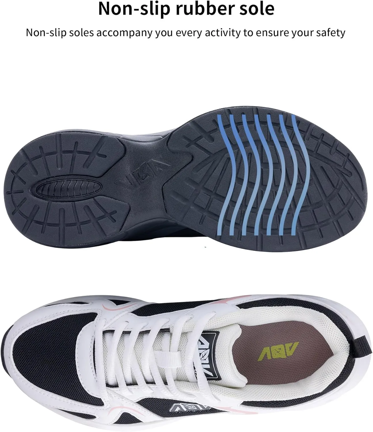Women Arch Support Walking Shoes Orthotic Sneakers for Plantar Fasciitis Air Tennis Running Shoes