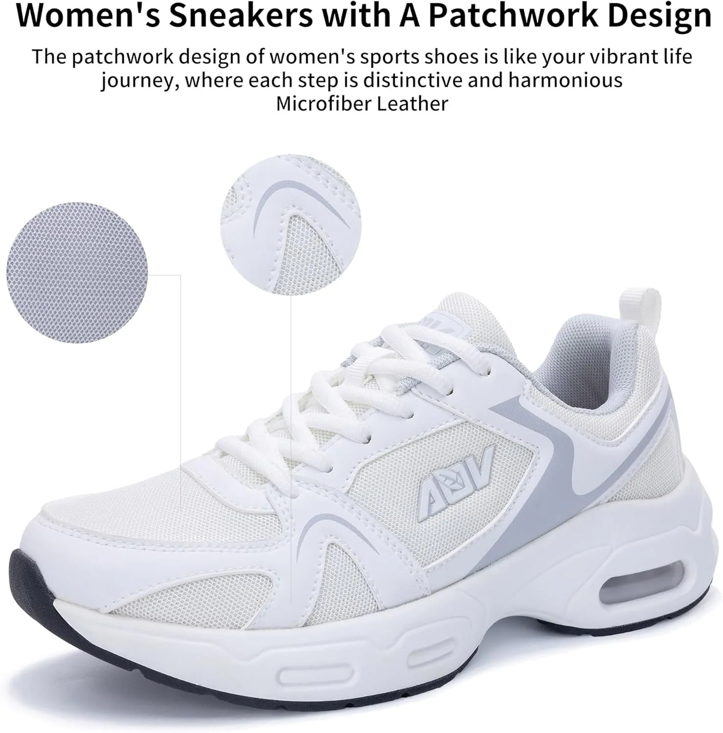 Women Arch Support Walking Shoes Orthotic Sneakers for Plantar Fasciitis Air Tennis Running Shoes