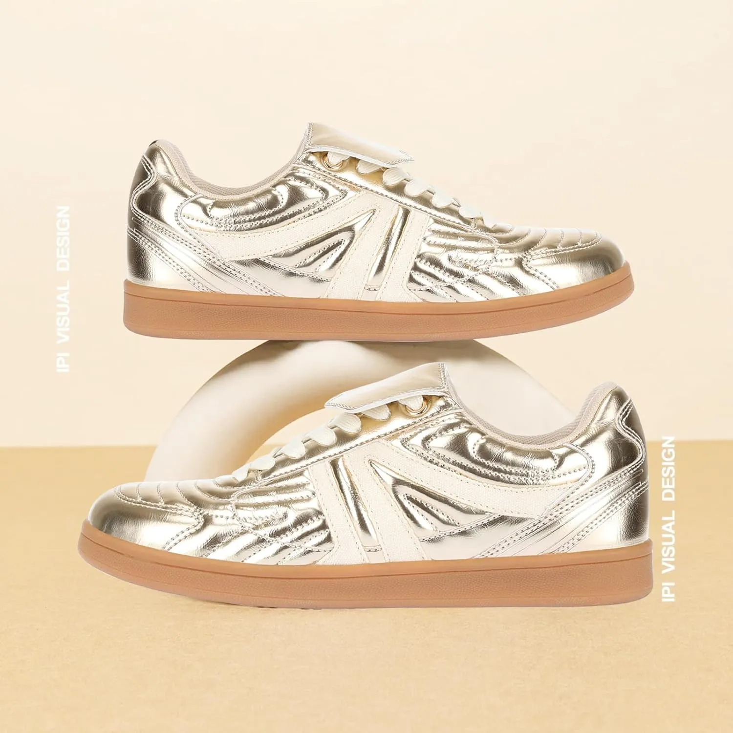 Women Sneakers Lace Up Classic Fashion Sneakers Comfortable Leisure Shoes Walking Shoes Tennis