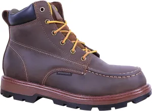 Womens 6" Work Boots - ASTM F2413 Safety Toe   Waterproof Insulated   Electrical Hazard   Slip & Oil Resistant   2 Adjustable Width Insoles