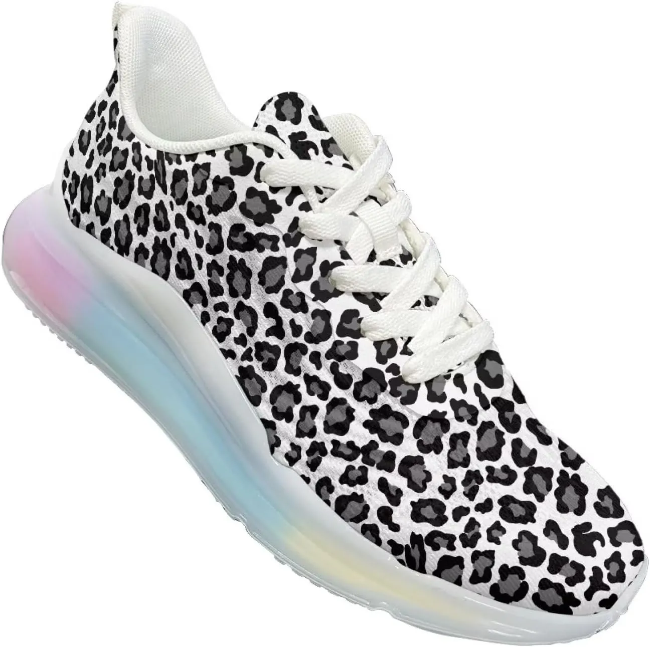 Women's Air Cushion Running Shoes Non Slip Breathable Mesh Sports Sneakers Comfort Arch Support Walking Shoes US 6-11