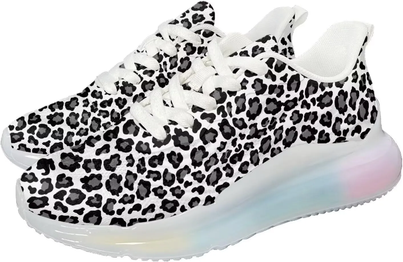 Women's Air Cushion Running Shoes Non Slip Breathable Mesh Sports Sneakers Comfort Arch Support Walking Shoes US 6-11
