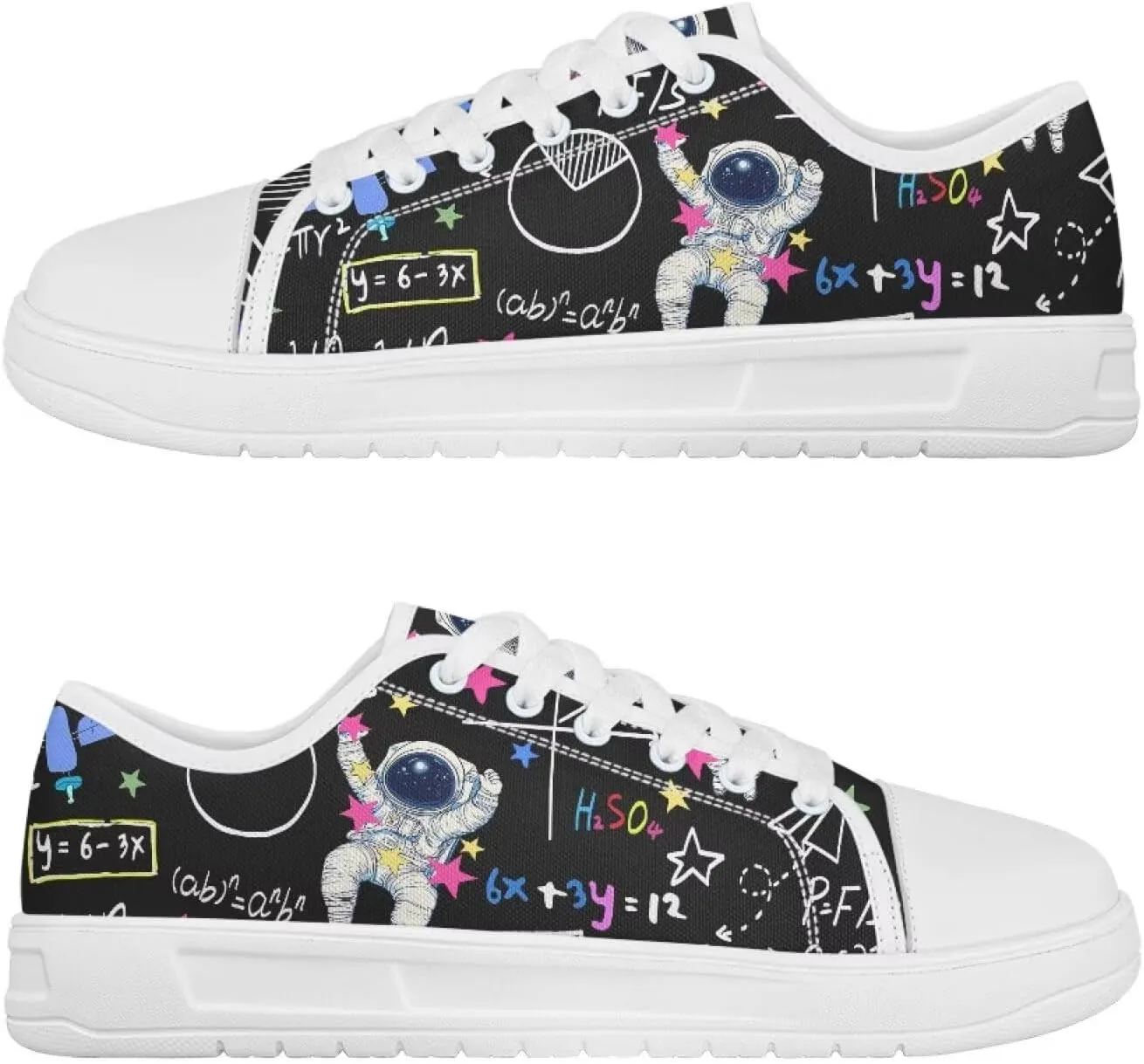 Womens Canvas Slip-On Shoes Lightweight Comfort Sneakers for Casual Wear Soft Cushioned Insole for Athletic Size 6-13.5 White Sole
