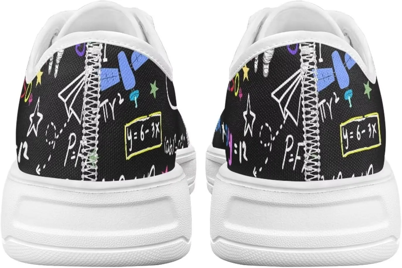 Womens Canvas Slip-On Shoes Lightweight Comfort Sneakers for Casual Wear Soft Cushioned Insole for Athletic Size 6-13.5 White Sole