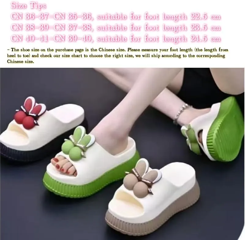 Women's Clogs High Heel Mules Summer Eva Shoes Beach Slippers Indoor Non-Slip Thick-Soled Slippers