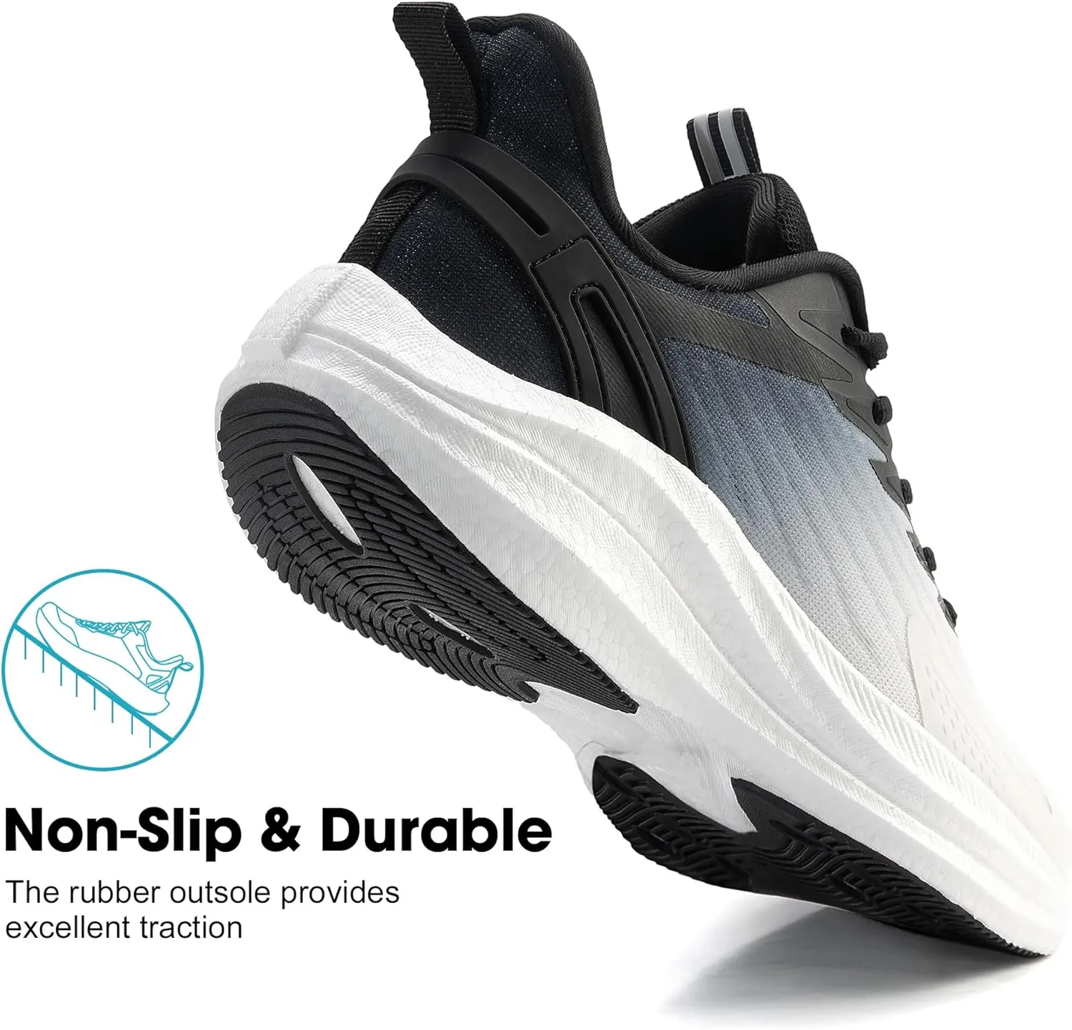 Women's Lightweight Running Shoes - Breathable Athletic Sneakers for Workout, Gym & Daily Walking, Comfortable Cushioned Midsole with Non-Slip Design