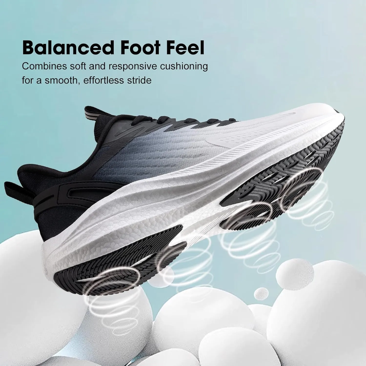 Women's Lightweight Running Shoes - Breathable Athletic Sneakers for Workout, Gym & Daily Walking, Comfortable Cushioned Midsole with Non-Slip Design