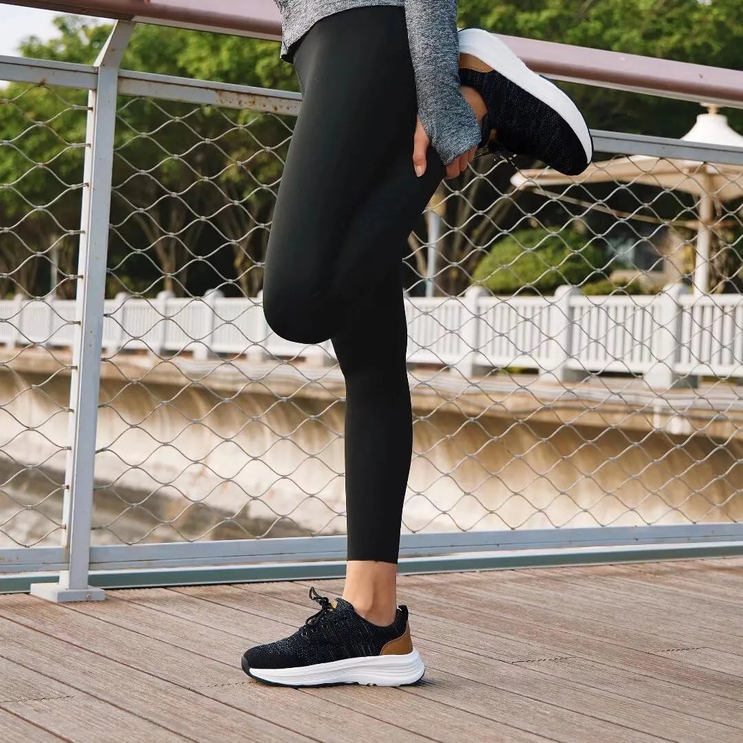 Women's Orthopedic Fashion Sneakers for Plantar Fasciitis: Flat Feet Supportive Cushioned Walking Shoes with Arch Support, Orthotic Soft Casual Sneakers for Ankle and Foot Pain Relief