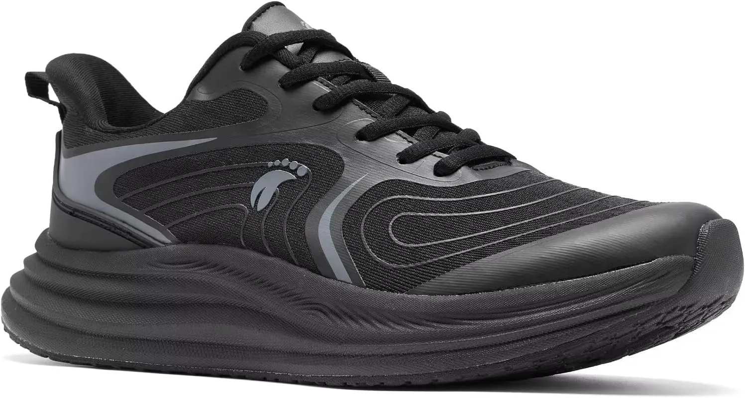 Women's Orthopedic Road Running Shoes: Comfortable Casual Arch Support Plantar Fasciitis Athletic Sneakers, High Arch Flat Feet Tennis Sports Work Walking Shoes for Foot and Heel Pain Relief