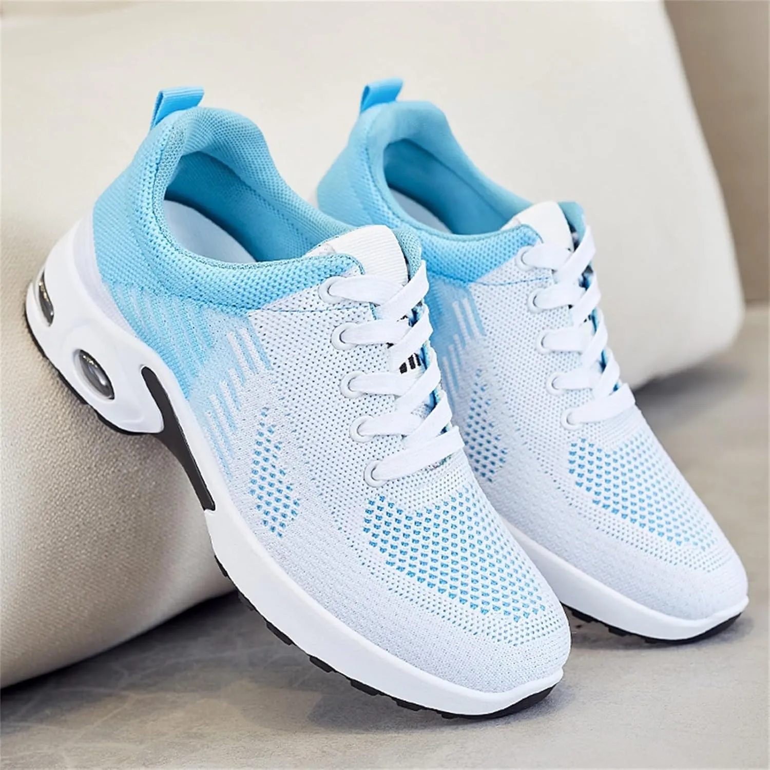 Womens Slip On Sneakers Lightweight Arch Support Walking Shoe Casual Orthopedic Shoes Comfortable Air Cushion Running Shoes Non Slip Mesh Air Cushion Sneakers Plantar Fasciitis Tennis Shoe