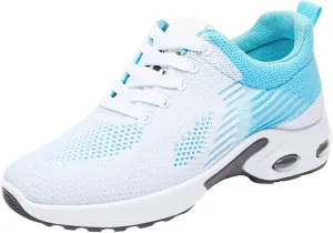 Womens Slip On Sneakers Lightweight Arch Support Walking Shoe Casual Orthopedic Shoes Comfortable Air Cushion Running Shoes Non Slip Mesh Air Cushion Sneakers Plantar Fasciitis Tennis Shoe
