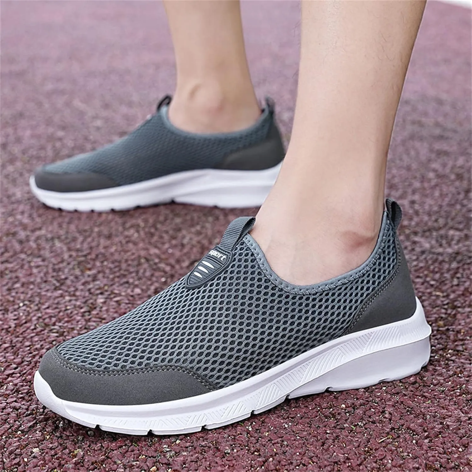 Womens Slip On Sneakers Women Walking Tennis Shoes Non Slip Work Shoes Women Winter Black Casual Shoes Men Shoes Sneakers Platform Tennis Shoe Casual Loafers