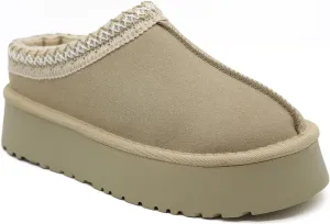 Women's Slippers - Fur Fleece Lined Anti-Slip Snow Ankle Boots