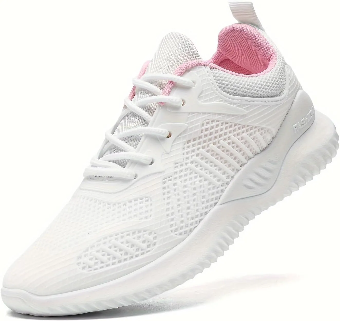 Women's Tennis Running Shoes Unisex Lightweight Breathable Walking Shoes Fitness Shoes Breathable Cushioning Fashion Sneakers Anti Slip Casual Shoes