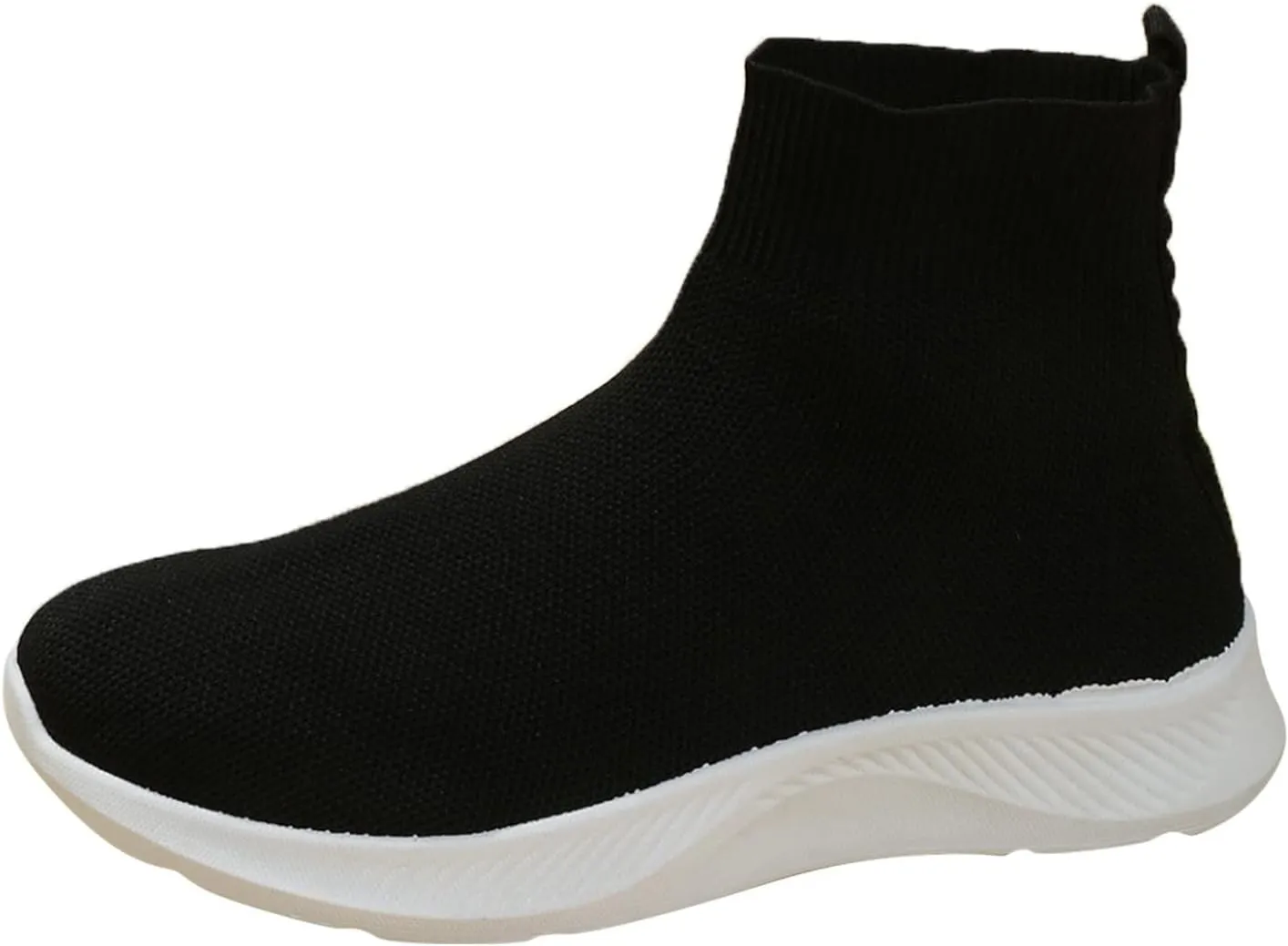 Womens Tennis Shoes 7.5 Slip On Zapatos para Mujer Comodos Women's Running Shoes Black Sole Black Casual Sneakers for Women Platform Women Orthopedic Sneakers Walking