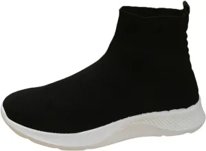 Womens Tennis Shoes 7.5 Slip On Zapatos para Mujer Comodos Women's Running Shoes Black Sole Black Casual Sneakers for Women Platform Women Orthopedic Sneakers Walking