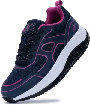Women's Walking Shoes with Arch Support Orthotic Plantar Fasciitis Sneakers Tennis Running Shoes
