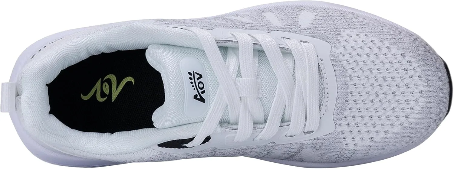 Women's Walking Shoes with Arch Support Plantar Fasciitis Air Tennis Sneakers for Gym Workout