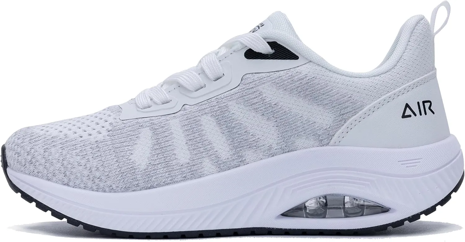Women's Walking Shoes with Arch Support Plantar Fasciitis Air Tennis Sneakers for Gym Workout