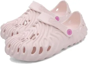 Women's Wavy pattern Gardener Clog Slip On Slides Shoes Beach Sandals Mules Clog Wedge Sandals Outdoor Beach Shoes