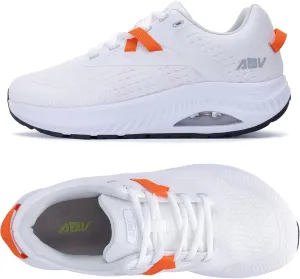 Womens Wide Toe Box Shoes Arch Support Walking Shoes Orthotic Wide Air Tennis Sneakers for Plantar Fasciitis