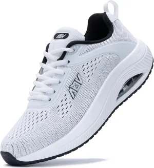 Womens Wide Walking Shoes Arch Support Orthotic Air Sneakers Comfortable Tennis Athletic Running Shoes
