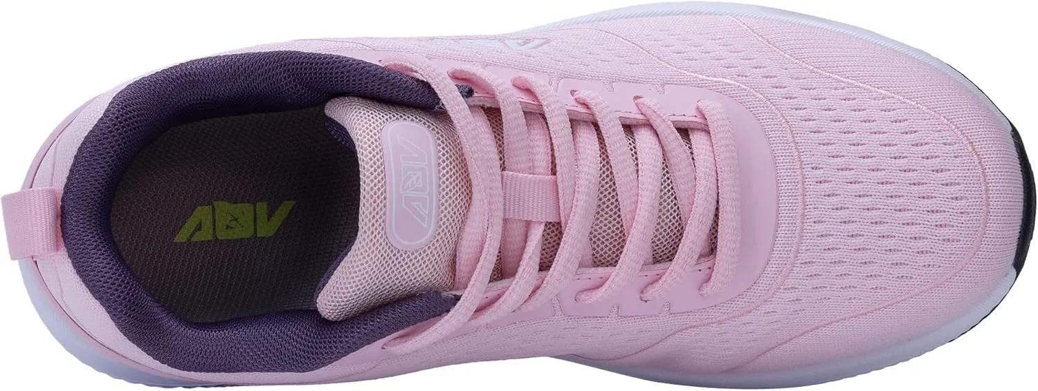 Womens Wide Walking Shoes Arch Support Orthotic Air Sneakers Comfortable Tennis Athletic Running Shoes