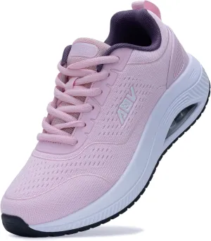 Womens Wide Walking Shoes Arch Support Orthotic Air Sneakers Comfortable Tennis Athletic Running Shoes