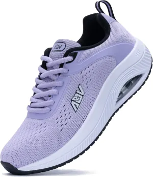 Womens Wide Walking Shoes Arch Support Orthotic Air Sneakers Comfortable Tennis Athletic Running Shoes