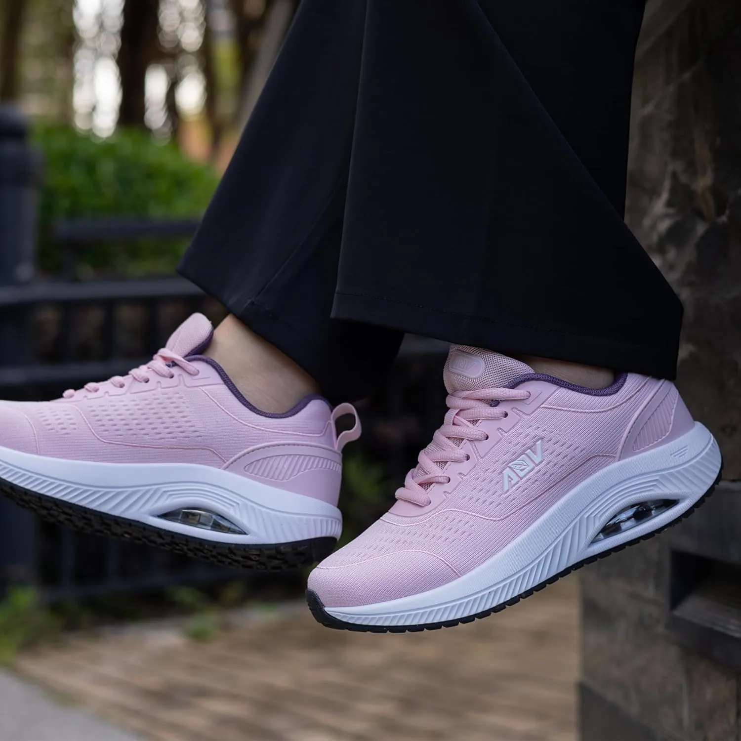 Womens Wide Walking Shoes Arch Support Orthotic Air Sneakers Comfortable Tennis Athletic Running Shoes