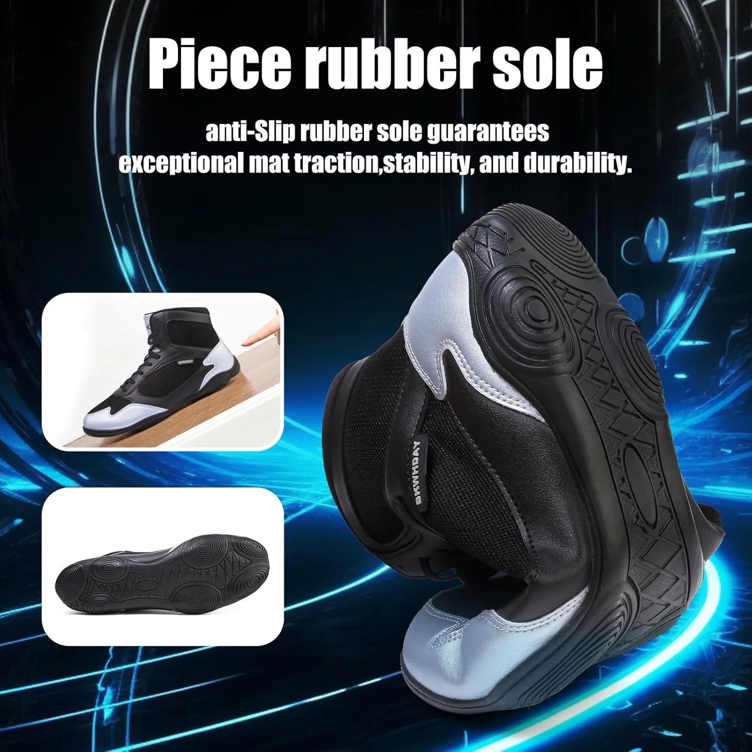 Wrestling Shoes Men Boxing Shoes for Men Pro Wrestling Boots High Top Fitness Weightlifting Powerlifting Shoes