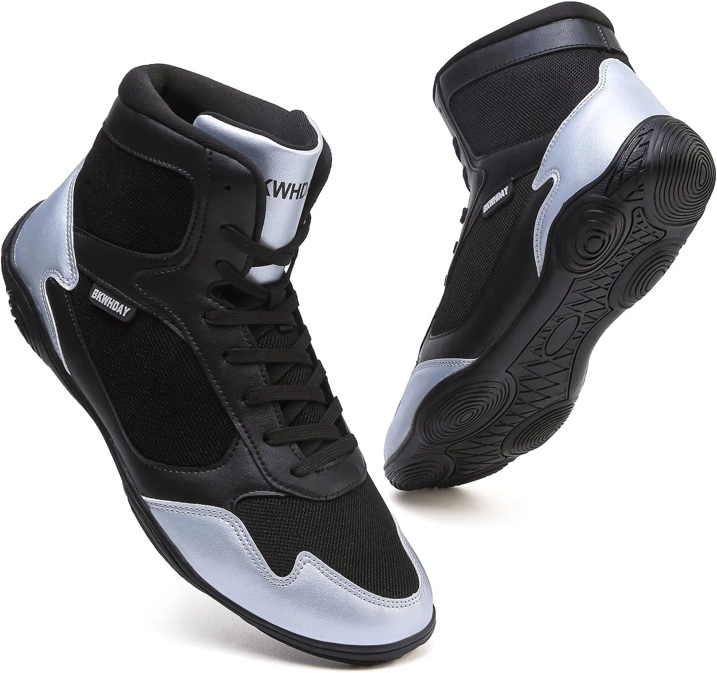 Wrestling Shoes Men Boxing Shoes for Men Pro Wrestling Boots High Top Fitness Weightlifting Powerlifting Shoes