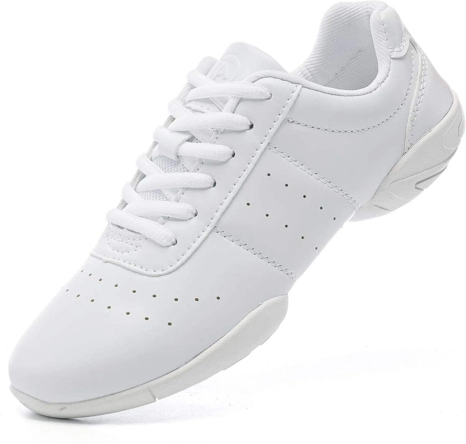 WUIWUIYU Boys Girls Women's Lace Up Aerobics Gymnastics School Cheerleading Dance Sport Shoes Training Sneakers