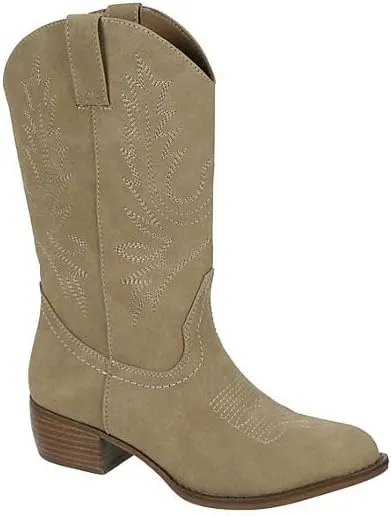 XAPPEAL Twain - Women's Western Fashion Embroidered Cowgirl Boots