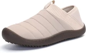 YUKTOPA Men's Women's Clogs House Slippers Waterproof Plush Lined Mules Slip-on Shoes for Winter