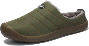 YUKTOPA Men's Women's Clogs House Slippers Waterproof Plush Lined Mules Slip-on Shoes for Winter